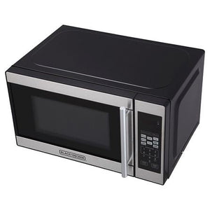 BLACK+DECKER 0.7 cu ft 700W Microwave Oven - Black! (USED LIGHTLY - VERY CLEAN!)
