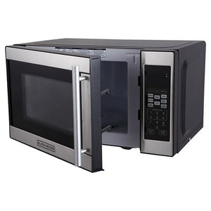 BLACK+DECKER 0.7 cu ft 700W Microwave Oven - Black! (USED LIGHTLY - VERY CLEAN!)