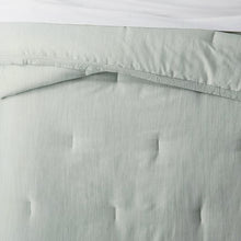 Threshold 4 Piece Holbrook Comforter Set, King Size, In Mint!  -Brand new (Size: King - Color: Mint)