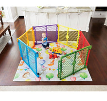 Toddleroo by North States Superyard Colorplay 6 Panel Freestanding Gate- NEW IN BOX!!!