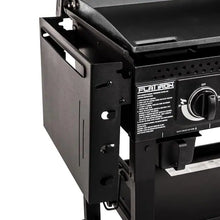 Char-Griller Flat Iron 3-Burner Outdoor Griddle Gas Grill with Lid in Black!! NEW AND ASSEMBLED (HOOD IS DENTED FROM SHIPPING)!!