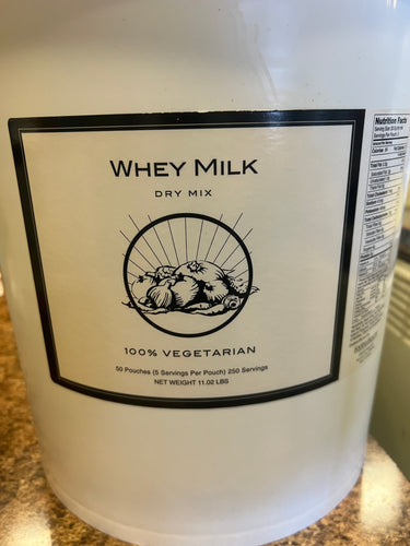 Food For Health Whey Milk Dry Mix 100% Vegetarian 250 Servings - NEW !!!