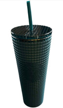 Starbucks Subzero Gridded Matte Blue/Teal Venti 24oz Tumbler 2023!