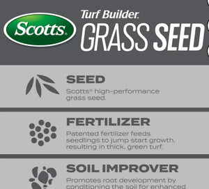 Scotts Turf Builder Grass Seed Pennsylvania State Mix, 16 lbs.!  -Brand new in the bag