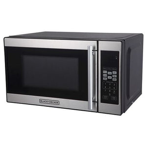BLACK+DECKER 0.7 cu ft 700W Microwave Oven - Black! (USED LIGHTLY - VERY CLEAN!)