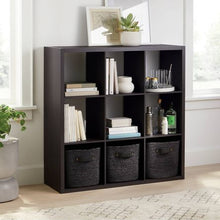 9 Cube Organizer - Brightroom, Black Oak!  -New in The Box
