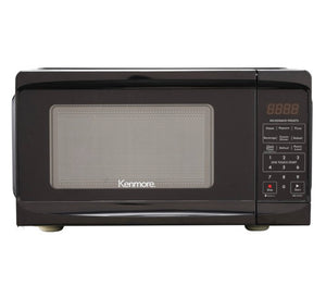 Kenmore 0.7 cu-ft Microwave - Black! (USED LIGHTLY - VERY CLEAN - MINOR DENT!