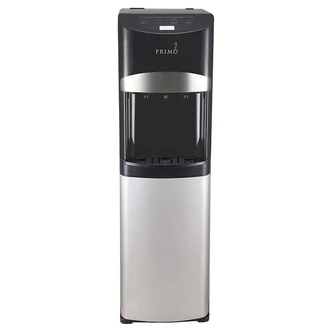 Primo Electronic Control Black & Stainless Steel Bottom Load Water Cooler**New**