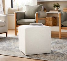 Lynwood Square Upholstered Cube - Threshold™ designed with Studio McGee- NEW!!!