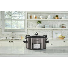 Crock Pot 7qt Cook & Carry Programmable Easy-Clean Slow Cooker - Stainless Steel**New in box**