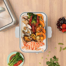 BUYDEEM G563 5-Quart Electric Food Steamer for Cooking, Stainless Steel Steamer Tray & Glass Lid, Cozy Greenish, 1500W!

Brand new in the box 