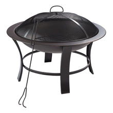 Mainstays 26" Metal Round Outdoor Wood-Burning Fire Pit!! **NEW IN BOX**