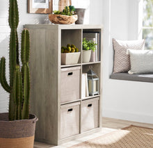 Better Homes & Gardens 6-Cube Storage Organizer, Rustic Gray- **NEW IN BOX**