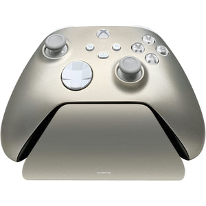 Razer Universal Quick Charging Stand for Xbox Series X|S: Magnetic Secure Charging - Perfectly Matches Xbox Wireless Controllers - USB Powered - Lunar Shift (Controller Sold Separately)**New in box**