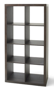 Better Homes & Gardens 8-Cube Storage Organizer, Tobacco Oak!! NEW IN BOX!!