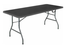 Cosco 6 Foot Centerfold Folding Table, Black!  -Brand new-
