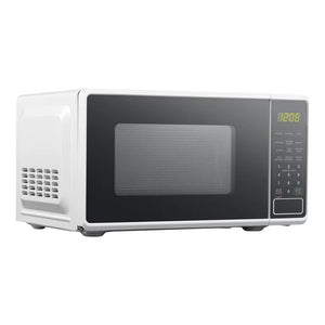 Mainstays 0.7 Cu ft Compact Countertop Microwave Oven, White**New**