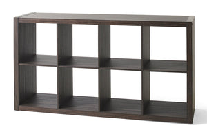 Better Homes & Gardens 8-Cube Storage Organizer, Tobacco Oak!! NEW IN BOX!!