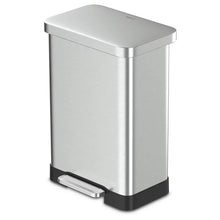 Qualiazero 20 Gallon Trash Can, Stainless Steel Step On Kitchen Trash Can, Stainless Steel!  -Brand new in the box