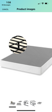 Zinus 9" Metal Smart Box Spring with Quick Assembly, Mattress Foundation, Queen!! NEW IN BOX!!
