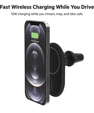 Belkin Magnetic Wireless Car Charger - MagSafe Compatible Car Mount Wireless Charger - Air Vent Mount With Included Power Supply for iPhone 14, iPhone 13 & iPhone 12 - Car Magnetic Phone Mount Charger- NEW IN BOX!!!