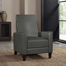 Barcalounger Ridgefield Leather Pushback Recliner!! NEW AND ASSEMBLED, MINOR SCRATCH FROM SHIPPING!!