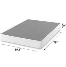 Zinus 9" Metal Smart Box Spring with Quick Assembly, Mattress Foundation, Queen!! NEW IN BOX!!