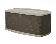 Rubbermaid Outdoor Large Deck Box with Seat, Green, 90 Gallon- NEW AND ASSEMBLED!!!!