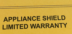 Appliance 1 Year Warranty